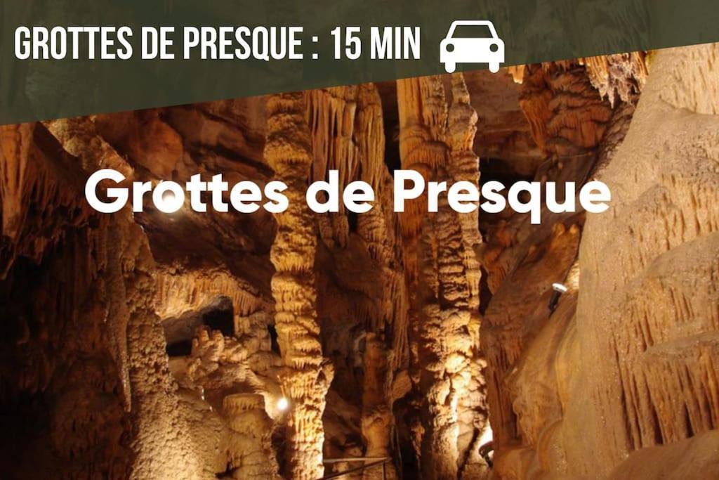 La Sagnarde, Maison En Pierre, Loubressac Eksteriør billede