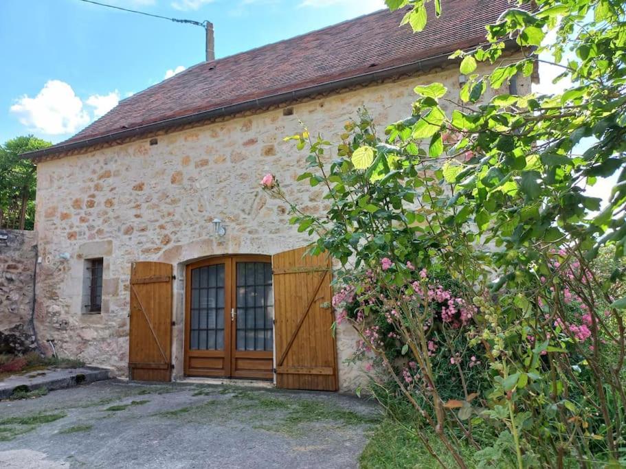 La Sagnarde, Maison En Pierre, Loubressac Eksteriør billede
