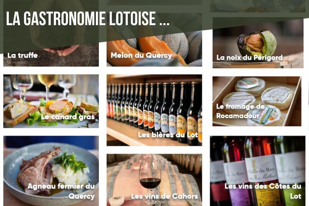 La Sagnarde, Maison En Pierre, Loubressac Eksteriør billede